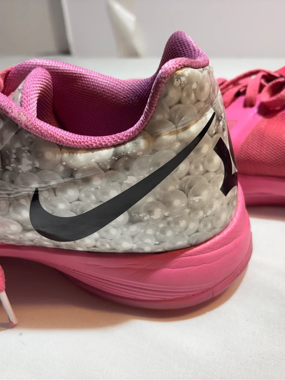Pink Nike Zoom KD4 Aunt Pearl Sz 14 shoes